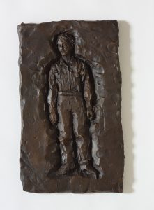 Bild 12 | Stephan Balkenhol | Relief Mann, 2004