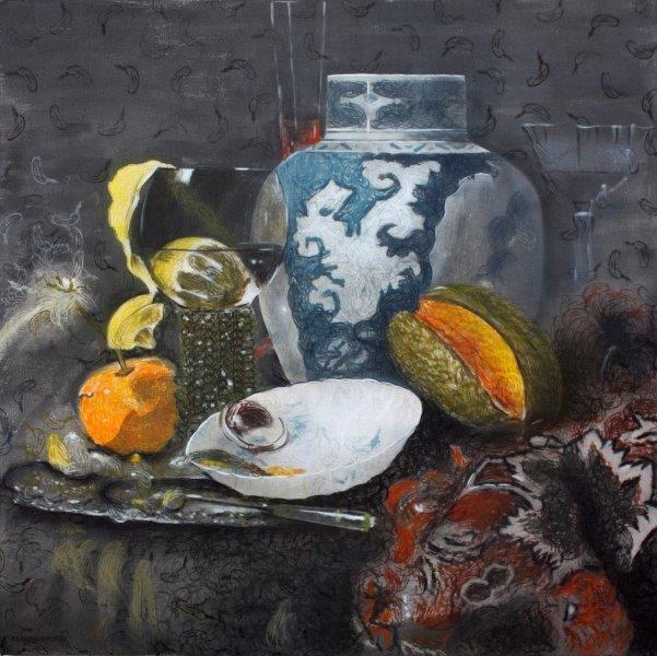 Thomas Baumgaertel Stillleben. Hommage an Willem Kalf Thomas Baumgaertel Stillleben. Hommage an Willem Kalf