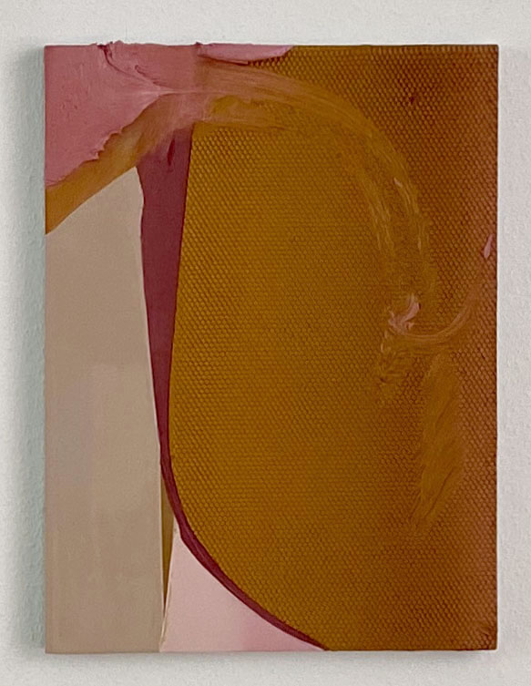 Fragment - Acryllack, Acryl und Öl auf Holz - 2020 - 40 x 30 cm 