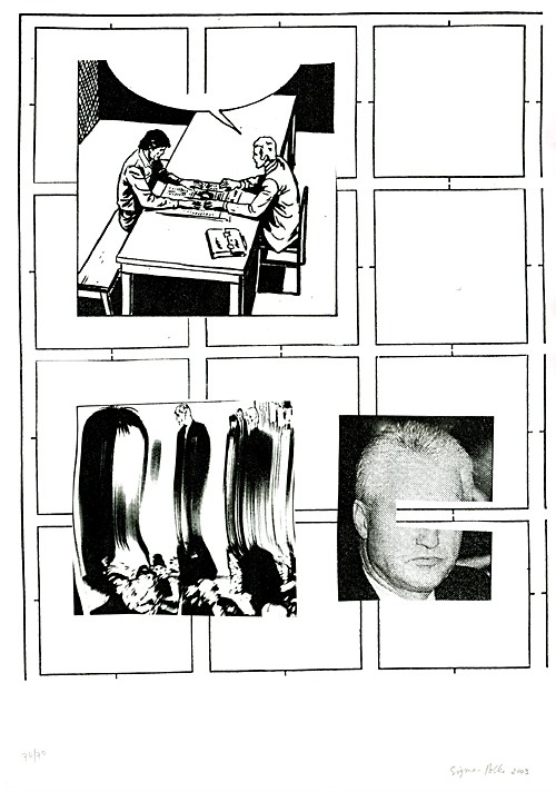 Ghostreiter - Screenprint - 2003 - 73 x 51 cm - 70 copies